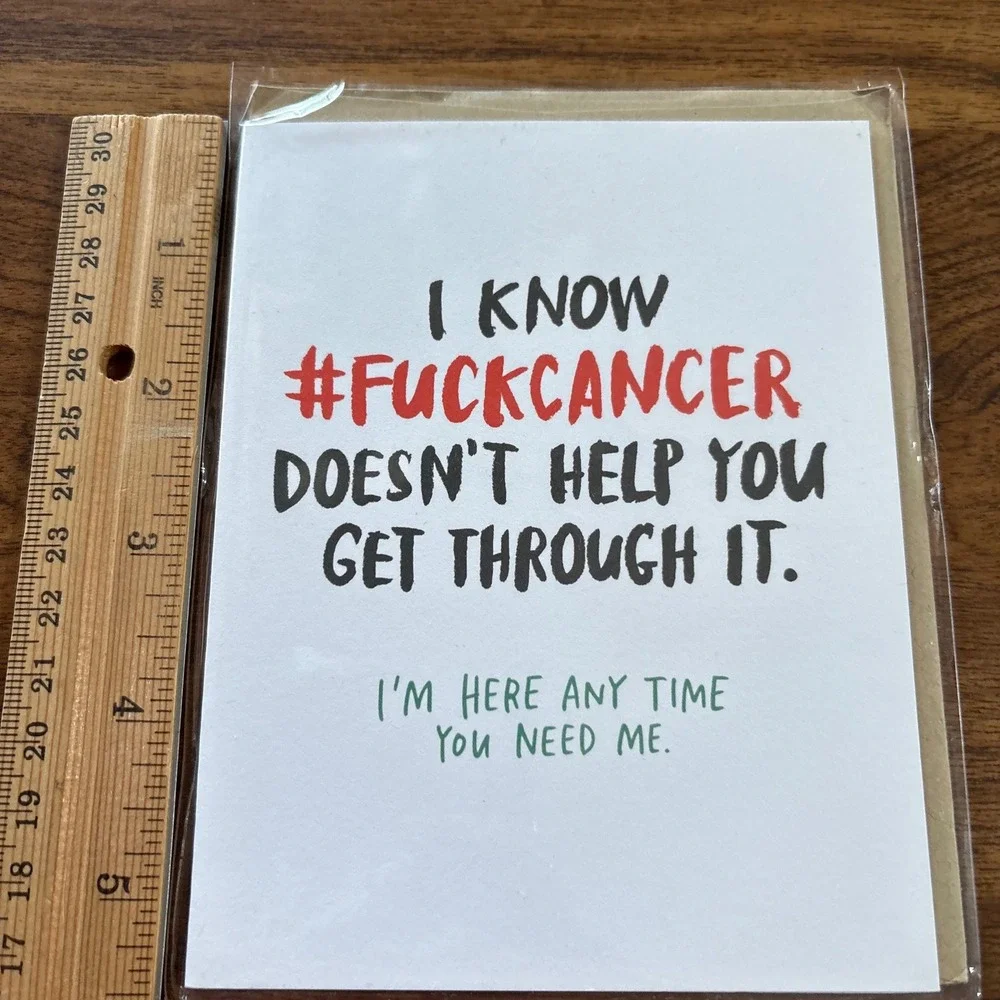 2 Emily‎ McDowell Studio Cancer Chemo Greeting Cards Funny Humor Encouraging